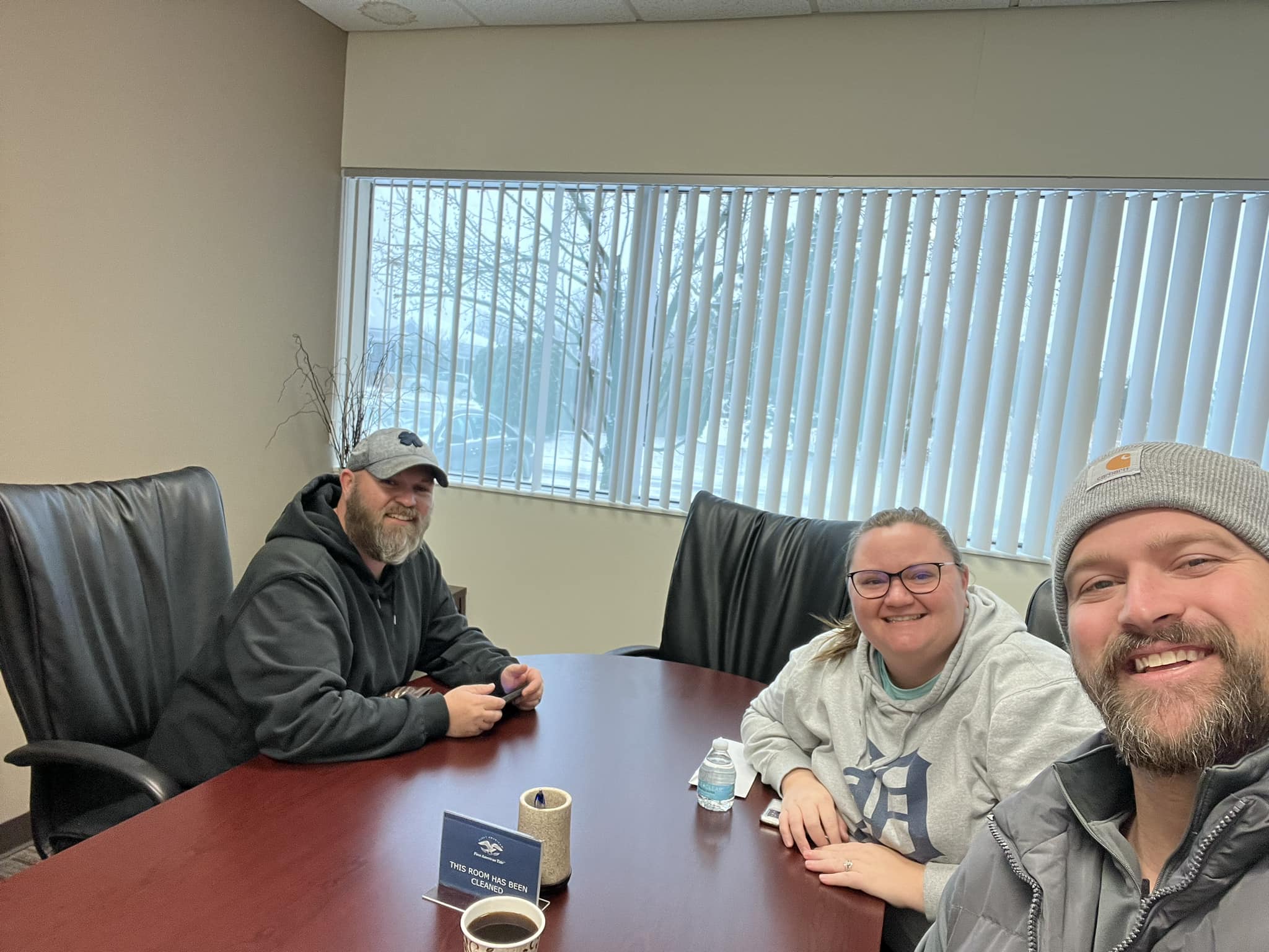 We do closings in winter storms too! Happy closing day to Becky and Tim! So excited to get them into their new home before the new year. Merry Christmas indeed ❤️ thanks to Ryan Andersen for getting us to the finish line!